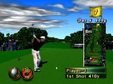 Harukanaru Augusta - Masters '98 (Japan) screen shot game playing